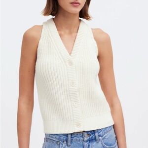Madewell Elliot Cutaway Sweater Vest